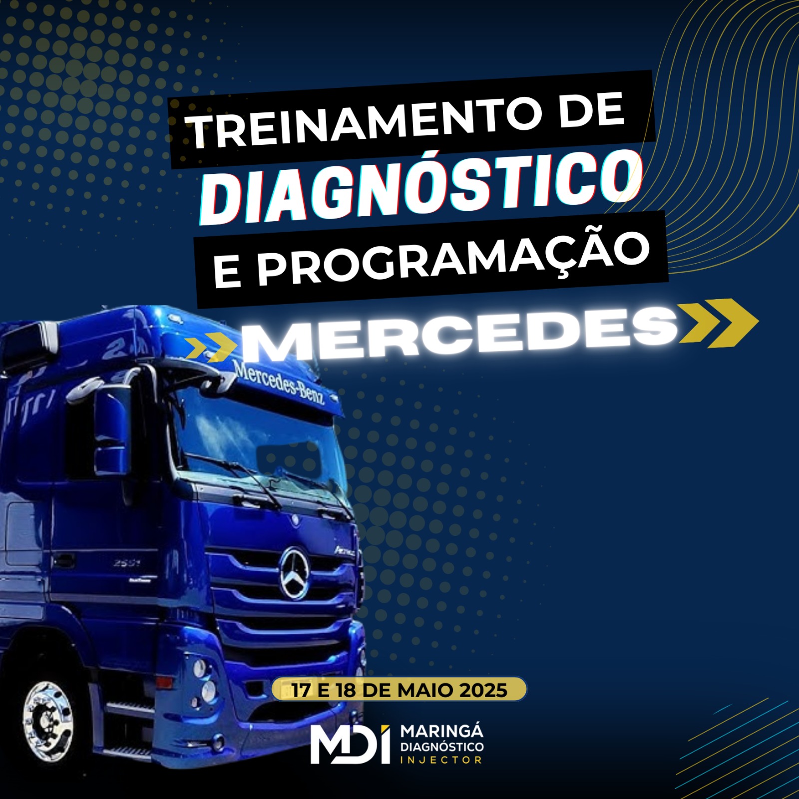 Treinamento de Diagnostico e Programação Mercedes - MDI