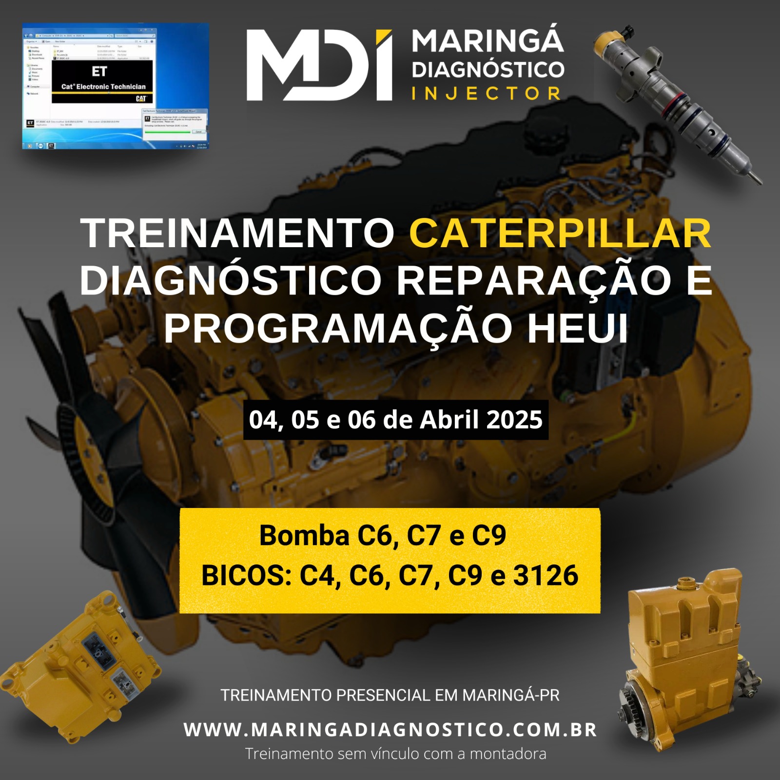 Treinamento Caterpillar - MDI