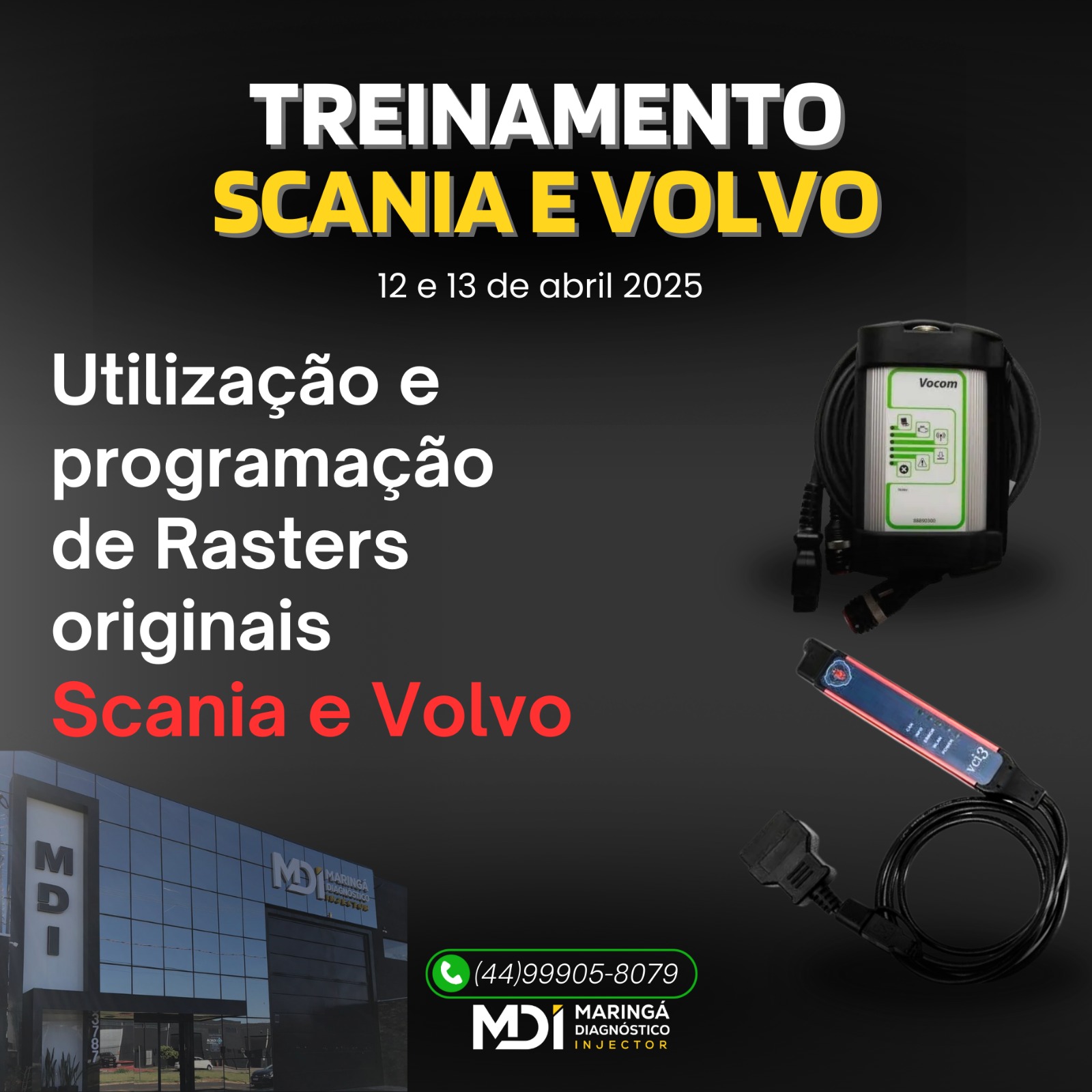 Treinamento Scania e Volvo - MDI