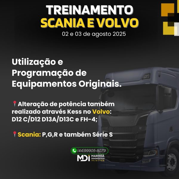 Treinamento Scania e Volvo - MDI - 1