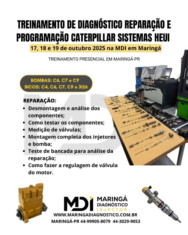 Treinamento Carterpillar Heui - MDI 2