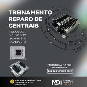 Treinamento Reparo de Centrais - Scania e Volvo - MDI Maringá