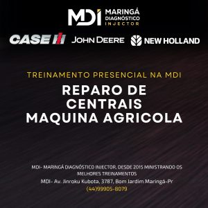 Treinamento Reparo de Centrais Maquinas Agricolas