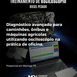 Treinamento Osciloscópio – Diesel Pesado